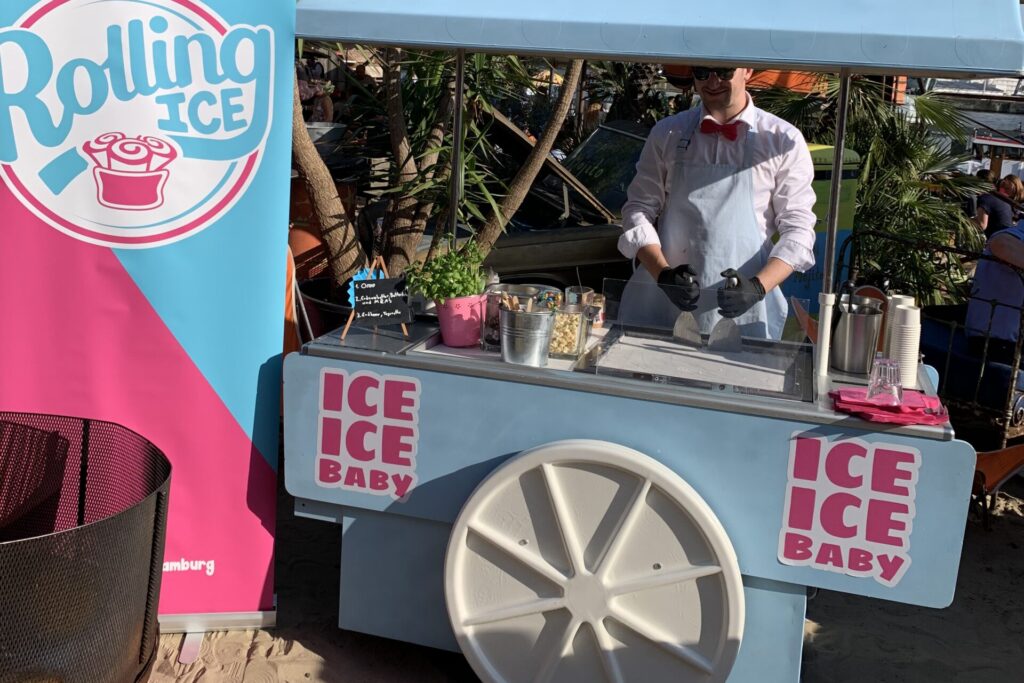 Eisfahrrad Dessertcatering