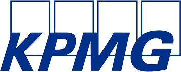Das KPMG-Logo wird in Blau angezeigt